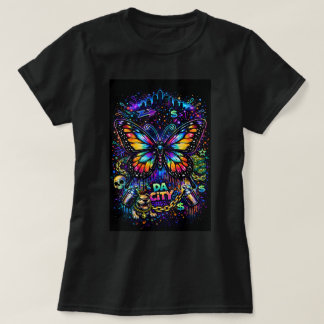 Butterfly Tees Co Graffiti Butterfly Shirt 0047824 Tシャツ