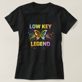 Butterfly Tees Co. Low Key Legend 0047724 Tシャツ