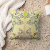 Butterfly Throw Pillow クッション (ブランケット)