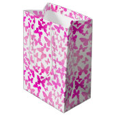 Butterfly Toss (Pink) ミディアムペーパーバッグ (裏面アングル)