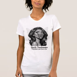 Butterfly Transformation – Looks Good On You Tシャツ