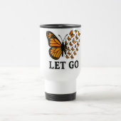 Butterfly Transforming into Tiny Butterflies  トラベルマグ (中央)