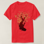 Butterfly Tree Beautiful Animal Butterflies Tree N Tシャツ (デザイン正面)