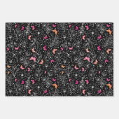 butterfly trio wrapping paper ラッピングペーパーシート (正面2)