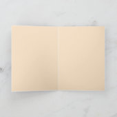 Butterfly Tulips Card カード (内部)