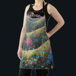 Butterfly Valley Apron エプロン<br><div class="desc">Beautiful hills and valleys of butterflies in flight</div>