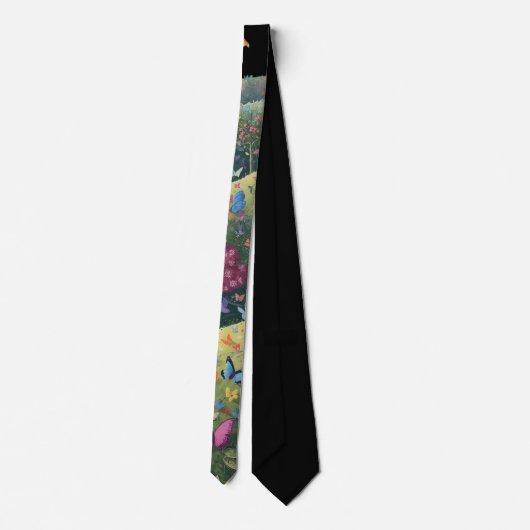 Butterfly Valley Necktie ネクタイ (裏面)