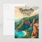 Butterfly Valley Turkey ポストカード (正面/裏面)