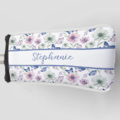 Butterfly Wildflower ゴルフヘッドカバー (正面)