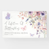 Butterfly Wildflower Bridal Shower 横断幕 (横)