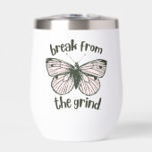Butterfly Wine Tumbler (正面)