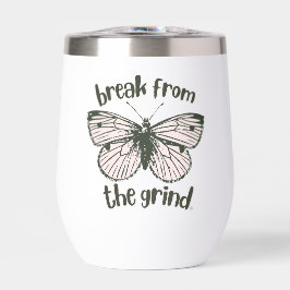 Butterfly Wine Tumbler