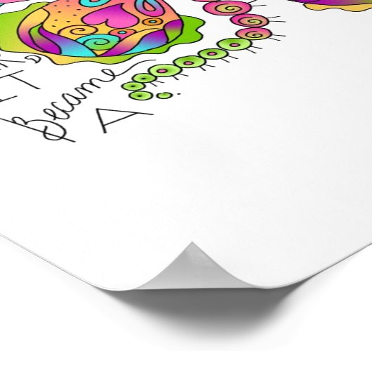 BUTTERFLY WINGS Poster by April McCallum ポスター (角)