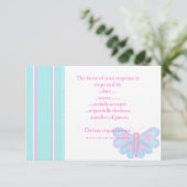 BUTTERFLY WISHES RSVP 招待状 (スタンド正面)