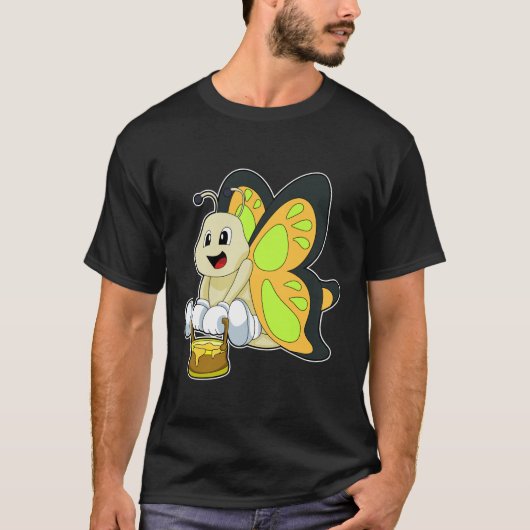Butterfly with Honey Tシャツ (正面)