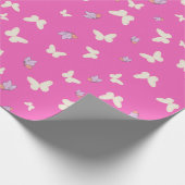 Butterfly Wrapping Paper ラッピングペーパー (角)