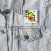 Butterflyfish 2の魚パーソナライズなPin 缶バッジ (インサイチュ)