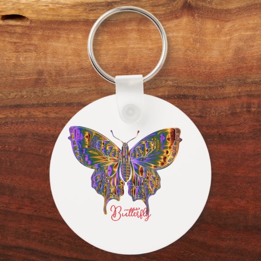 ButterflyKeychain キーホルダー (裏面)