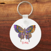 ButterflyKeychain キーホルダー (正面)