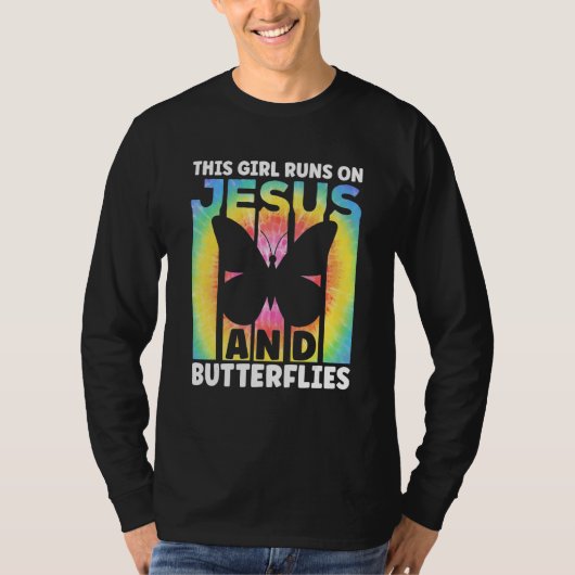 Butterflys Apparel Butterfly Art Quote Monarch But Tシャツ (正面)