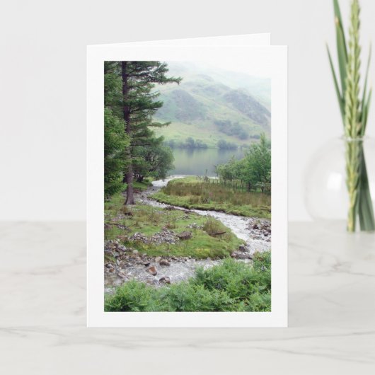 Buttermereの森林流れ カード (正面)