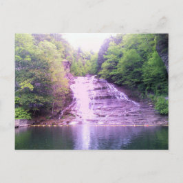 Buttermilk秋in Ithaca, NYポストカード ポストカード