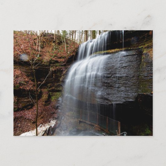 Buttermilk Falls, Indiana County, Pennsylvania ポストカード (正面)