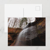 Buttermilk Falls, Indiana County, Pennsylvania ポストカード (正面/裏面)