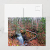 Buttermilk Falls, Indiana County, Pennsylvania ポストカード (正面/裏面)