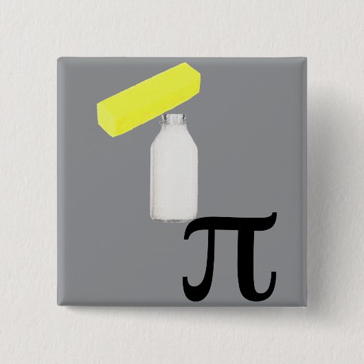 Buttermilk Pi Button 缶バッジ (正面)