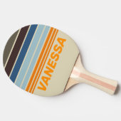 Butternut Fade Horizon Striping with Name 卓球ラケット (横)