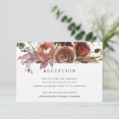 Butterum & Plum 結婚式の受付カード エンクロージャーカード (スタンド正面)