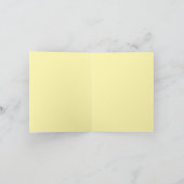 Buttery Begonia Note Card サンキューカード (内部)