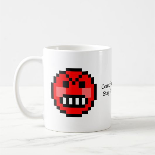 Butthurtの実質のマグ コーヒーマグカップ (左)