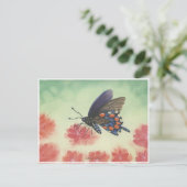 Buttlerfly watercolor ポストカード (スタンド正面)