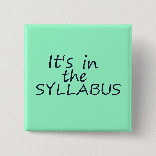 Buttonおもしろいな大学教授 缶バッジ (正面)