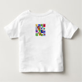 BUTTONお祝いTシャツ トドラーTシャツ (裏面)
