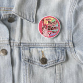 ButtonママLibertyオバマ女性 缶バッジ (インサイチュ)