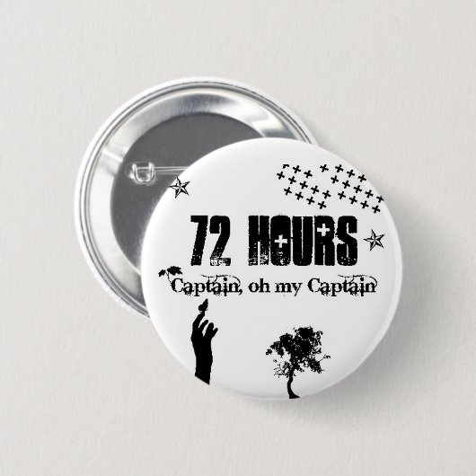 Button大尉 缶バッジ (正面&裏面)