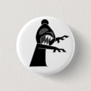 Button黒いゾンビの司教 缶バッジ