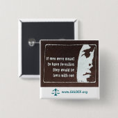 Button – 男もしは持つべきだった 缶バッジ (正面&裏面)