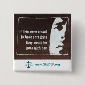 Button – 男もしは持つべきだった 缶バッジ (正面)