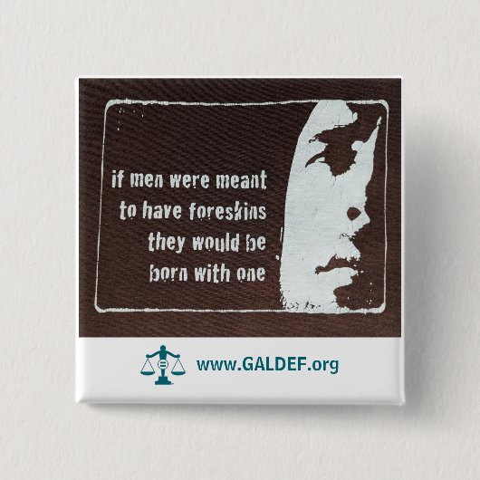 Button – 男もしは持つべきだった 缶バッジ (正面)