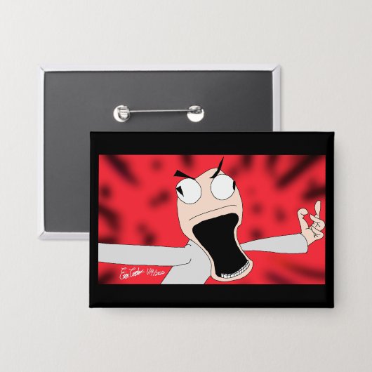 Button 缶バッジ (正面/裏面)