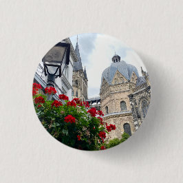 Button Aachen Dom 缶バッジ