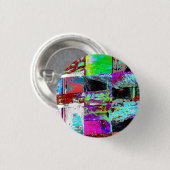 Button – Abstract Grid 缶バッジ (正面&裏面)