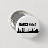 Button Barcelona / Chapa Barcelona 缶バッジ (正面&裏面)