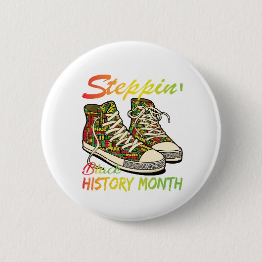 Button-Black History Month Button Set 缶バッジ (正面)