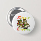 Button-Black History Month Button Set 缶バッジ (正面&裏面)