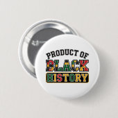 Button-Black History Month Button Set 缶バッジ (正面&裏面)